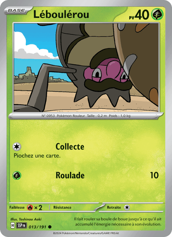 Léboulérou, carte 013 de Étincelles Déferlantes