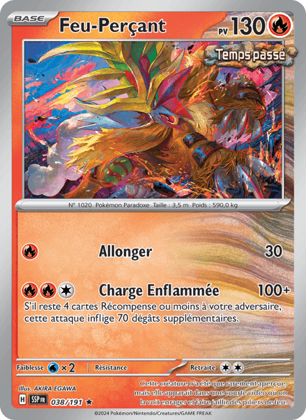 Feu-Perçant, carte 038 de Étincelles Déferlantes
