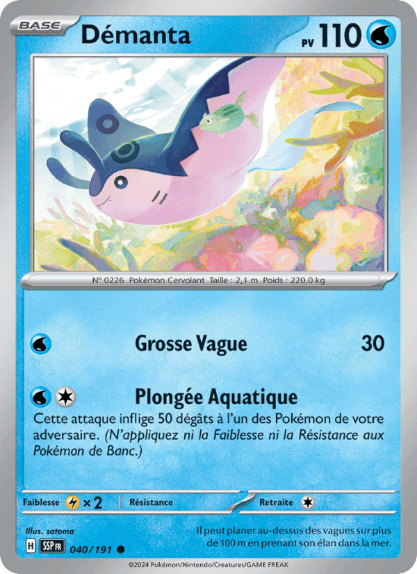 Démanta, carta 040 di Étincelles Déferlantes