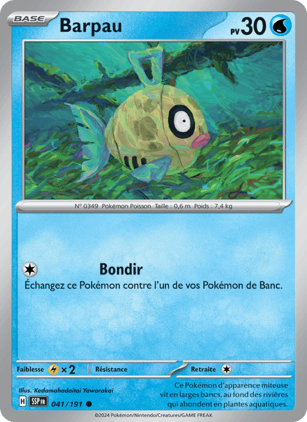 Barpau, carte 041 de Étincelles Déferlantes
