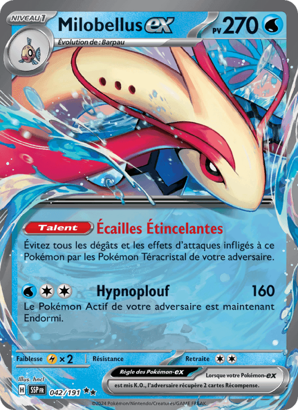 Milobellus-ex, carte 042 de Étincelles Déferlantes