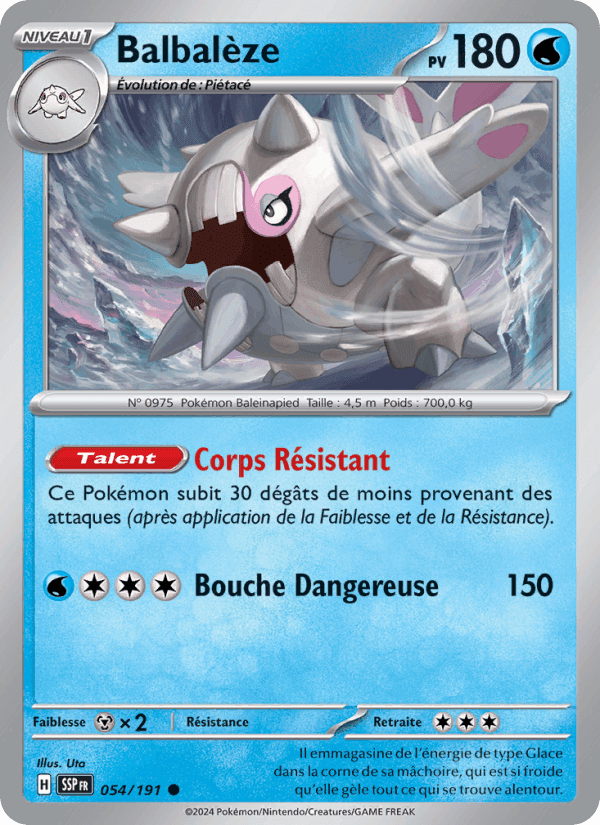 Balbalèze, carte 054 de Étincelles Déferlantes
