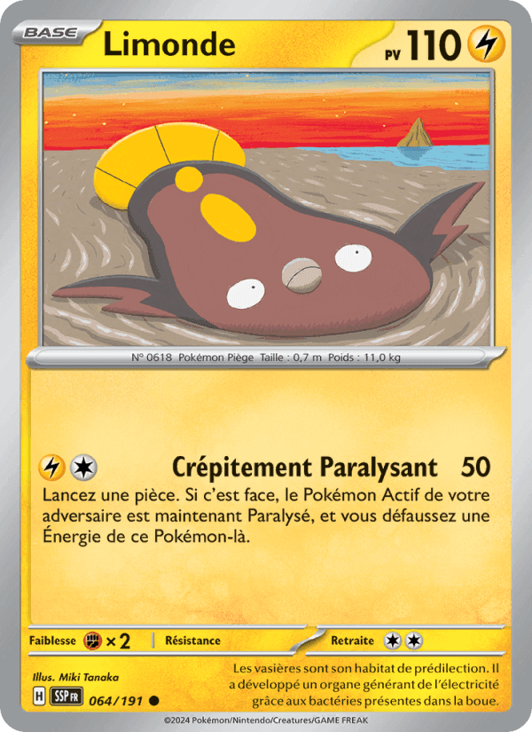Limonde, carte 064 de Étincelles Déferlantes