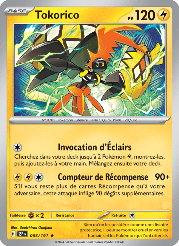 Tokorico, card 065 from Étincelles Déferlantes