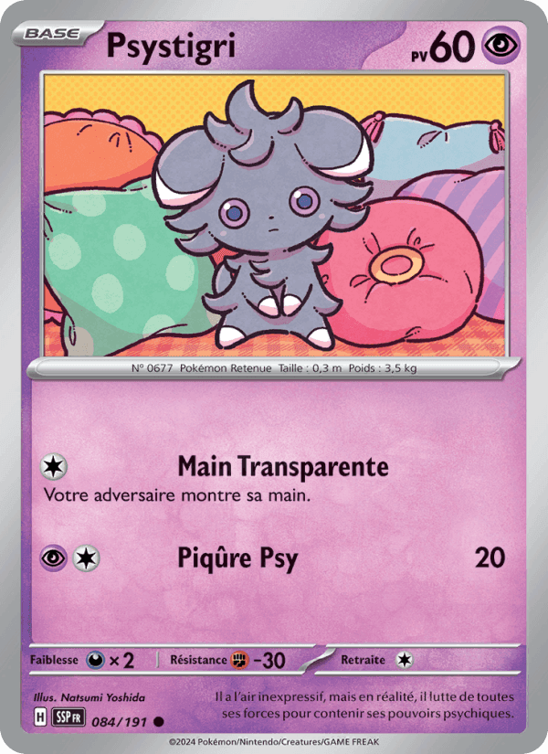 Psystigri, carte 084 de Étincelles Déferlantes