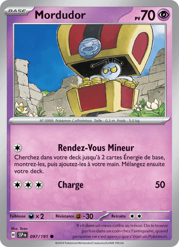 Mordudor, card 097 from Étincelles Déferlantes