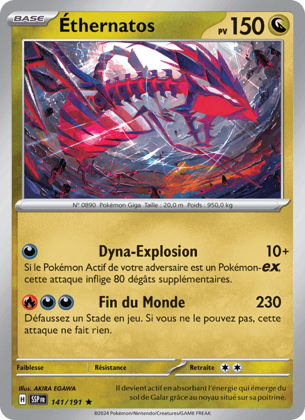 Éthernatos, carte 141 de Étincelles Déferlantes