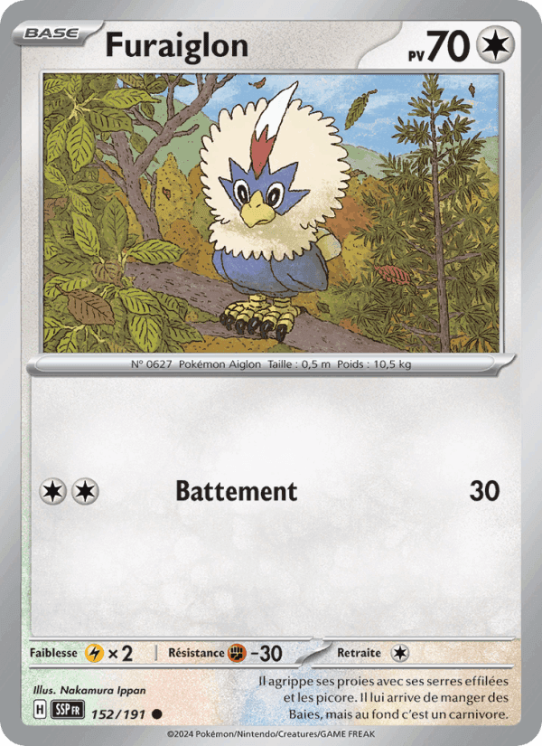 Furaiglon, card 152 from Étincelles Déferlantes