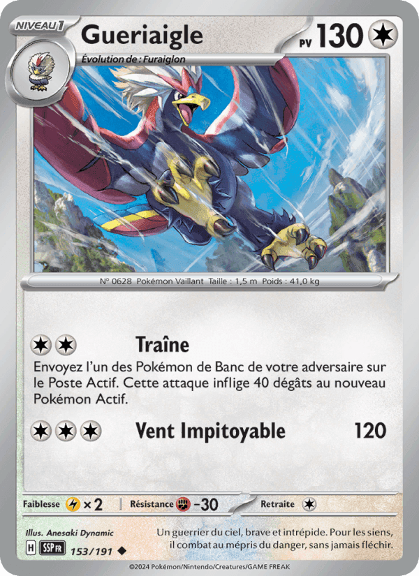 Gueriaigle, card 153 from Étincelles Déferlantes