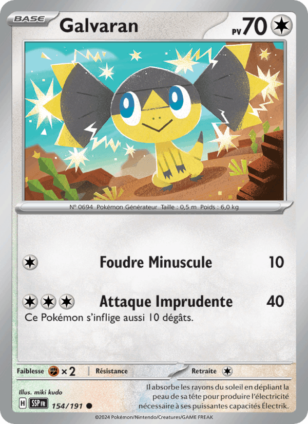 Galvaran, card 154 from Étincelles Déferlantes