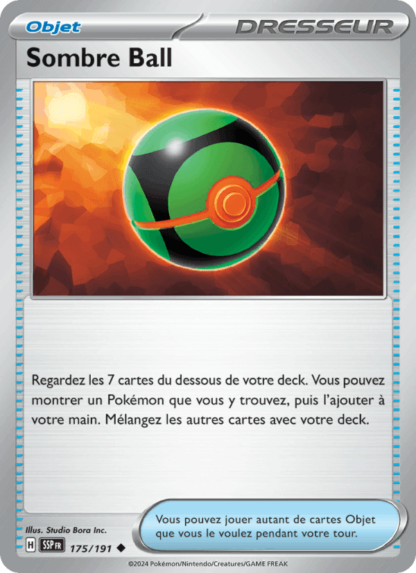 Sombre Ball, carte 175 de Étincelles Déferlantes
