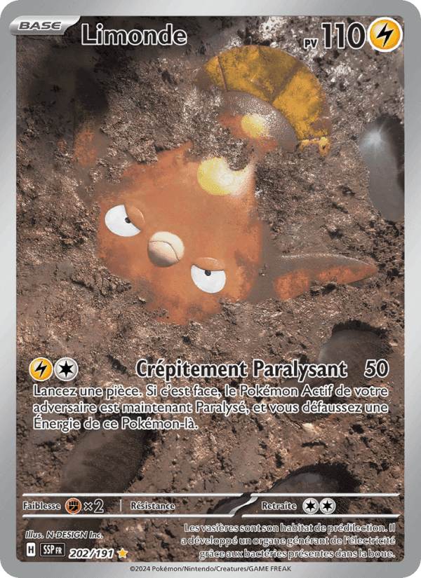 Limonde, carte 202 de Étincelles Déferlantes