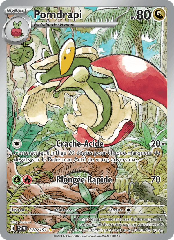 Pomdrapi, card 210 from Étincelles Déferlantes