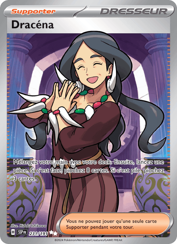 Dracéna, card 231 from Étincelles Déferlantes