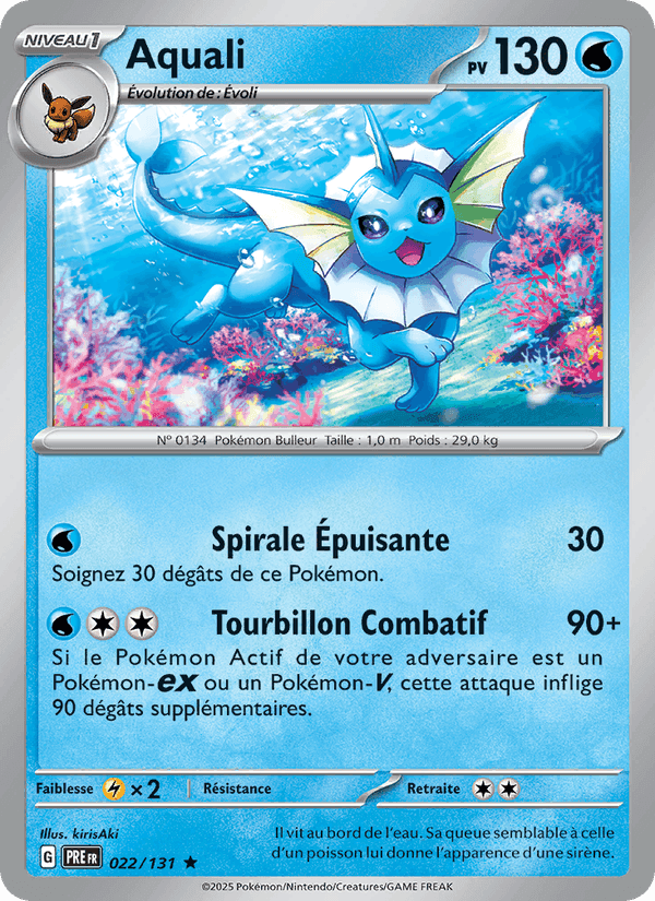 Aquali, carte 022 de Évolutions Prismatiques