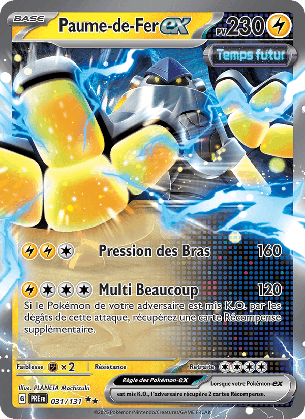 Paume-de-Fer-ex, carte 031 de Évolutions Prismatiques