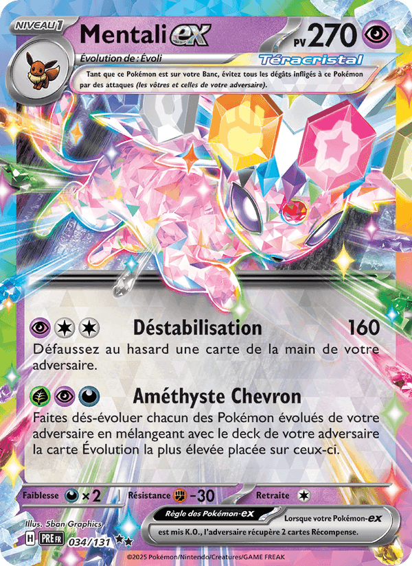 Mentali-ex, carta 034 de Évolutions Prismatiques