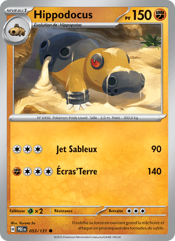 Hippodocus, carte 053 de Évolutions Prismatiques