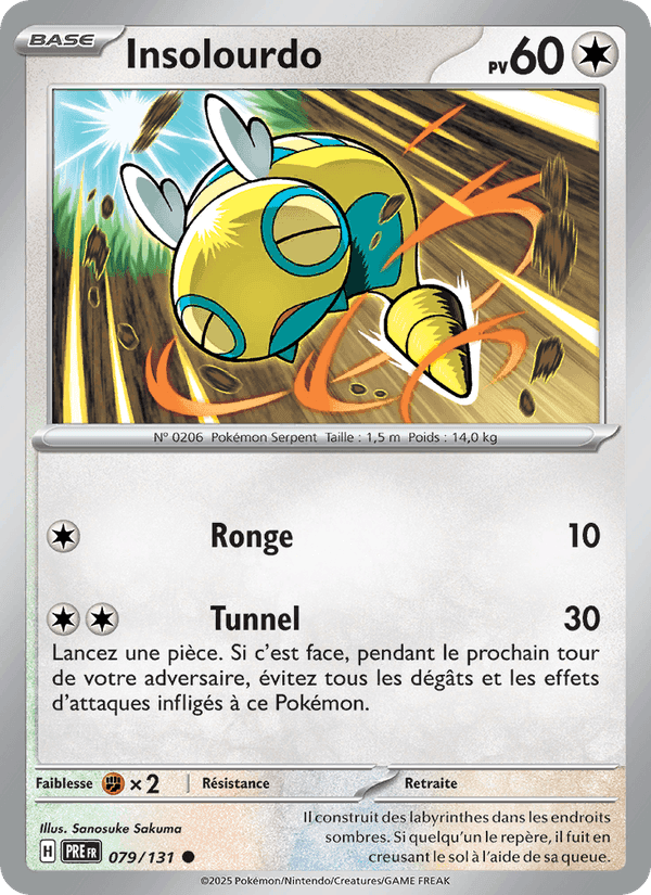 Insolourdo, card 079 from Évolutions Prismatiques
