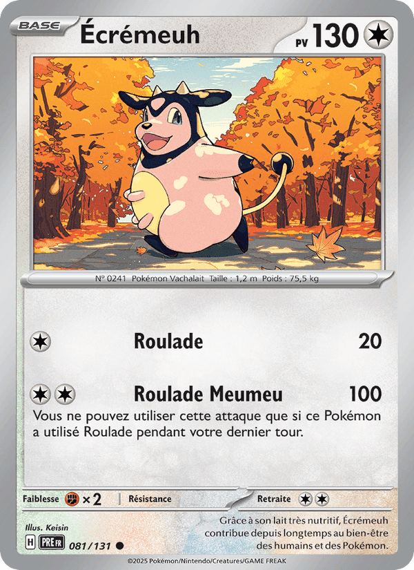 Écrémeuh, carte 081 de Évolutions Prismatiques