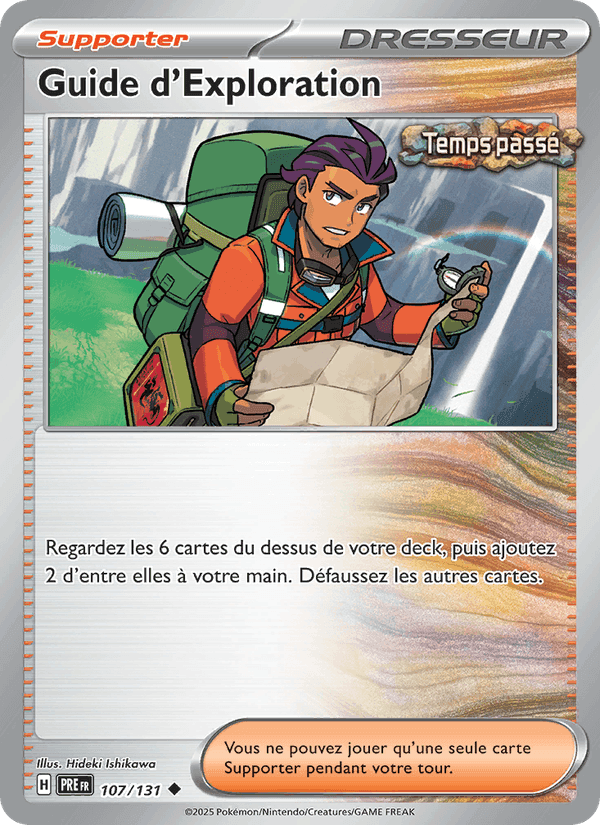 Guide d'Exploration, card 107 from Évolutions Prismatiques