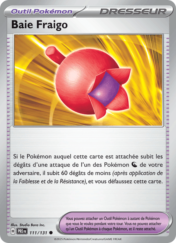 Baie Fraigo, carte 111 de Évolutions Prismatiques