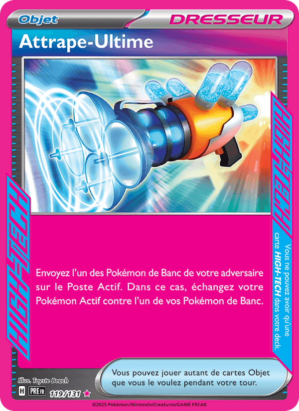 Attrape-Ultime, carte 119 de Évolutions Prismatiques