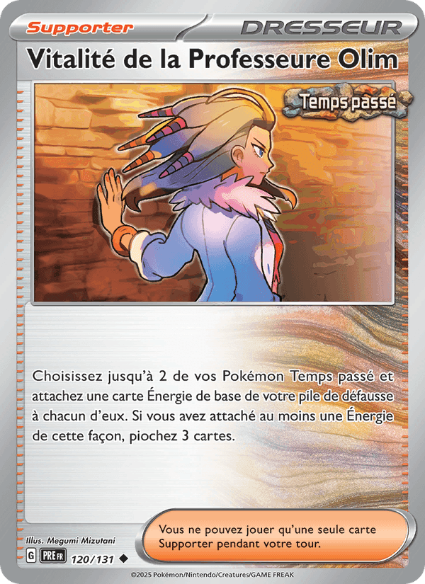 Vitalité de la Professeure Olim, card 120 from Évolutions Prismatiques