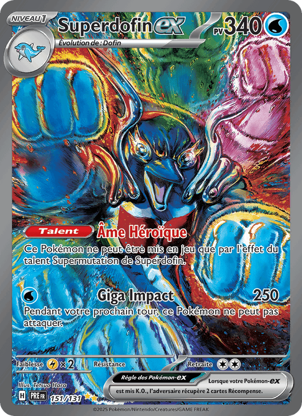 Superdofin-ex, carta 151 de Évolutions Prismatiques