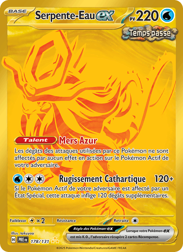 Serpente-Eau-ex, carta 178 di Évolutions Prismatiques