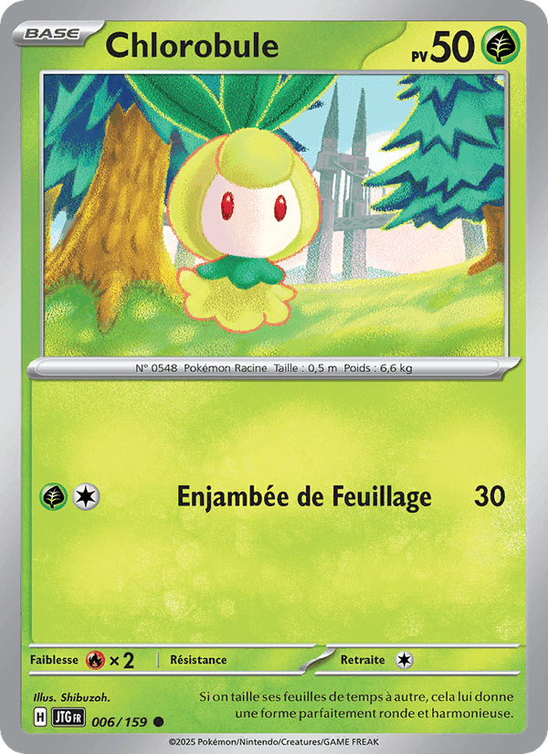 Chlorobule, carta 006 di Aventures Ensemble