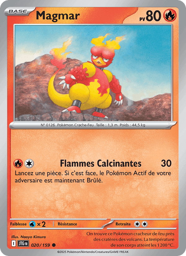 Magmar, carta 020 di Aventures Ensemble