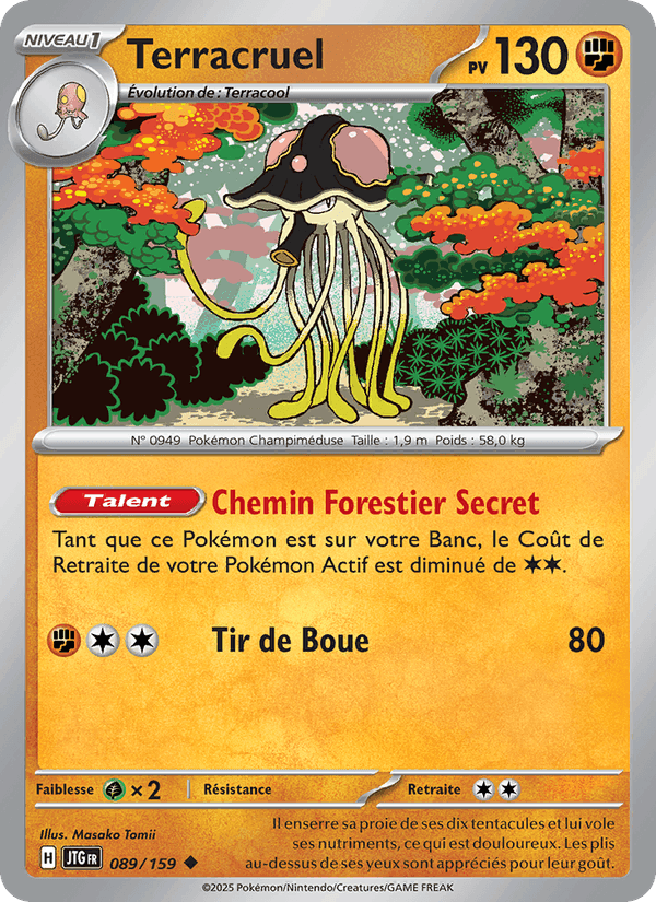 Terracruel, carte 089 de Aventures Ensemble