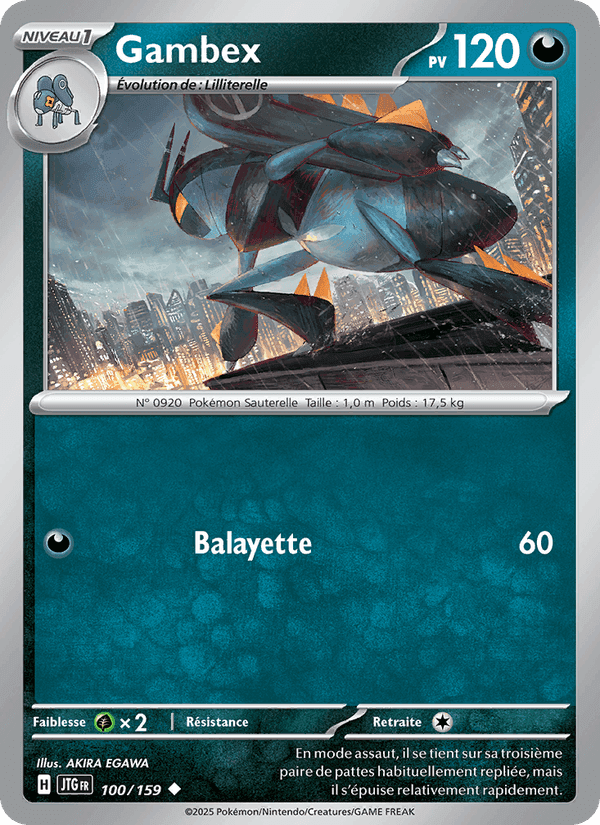 Gambex, card 100 from Aventures Ensemble