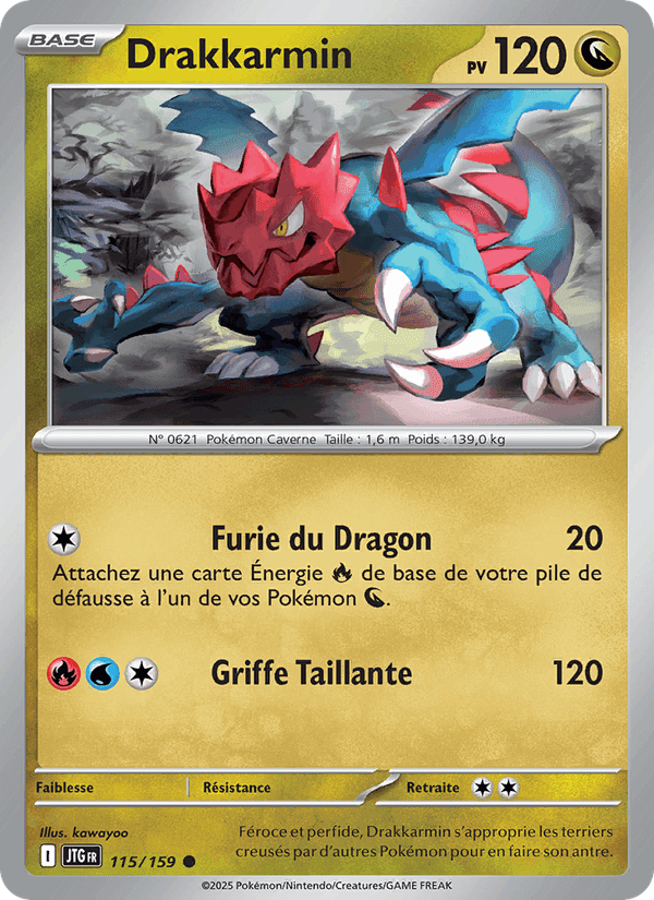 Drakkarmin, card 115 from Aventures Ensemble