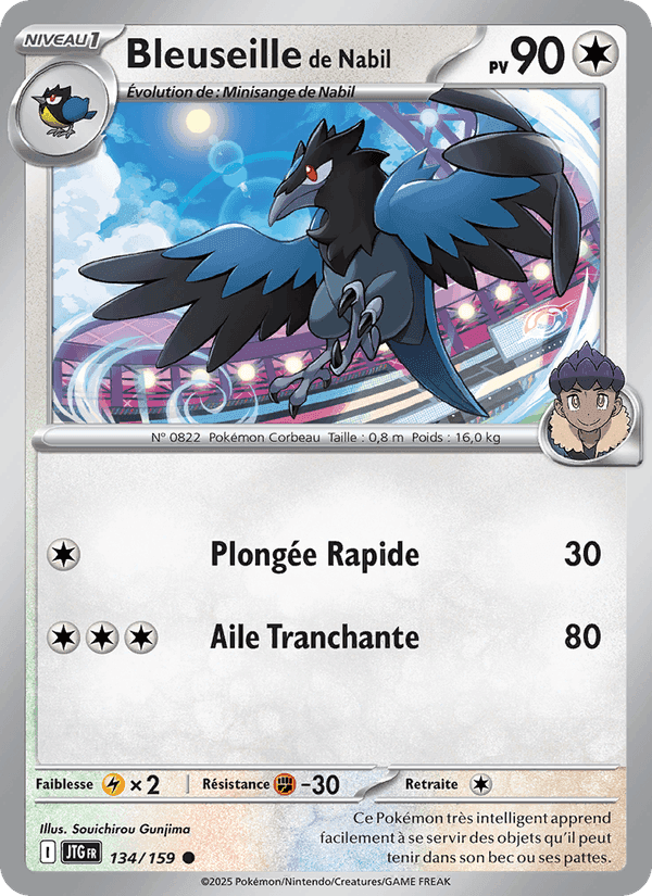 Bleuseille de Nabil, carte 134 de Aventures Ensemble