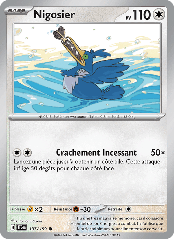Nigosier, carta 137 de Aventures Ensemble
