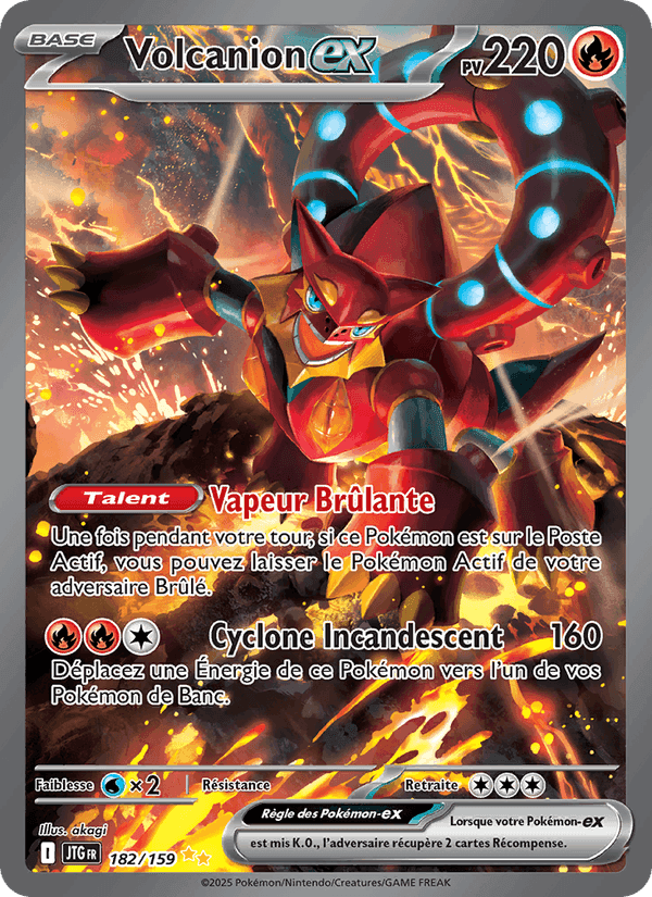 Aventures Ensemble の 182 番、Volcanion-ex
