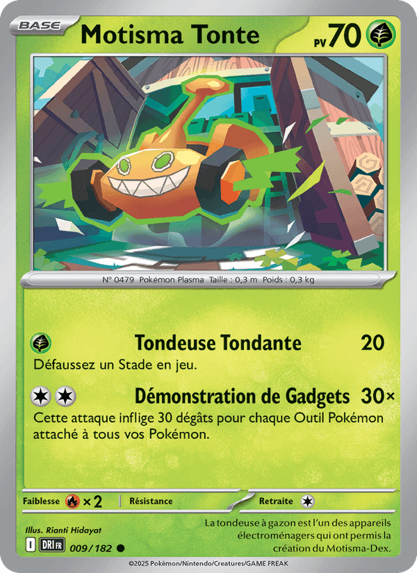 Motisma Tonte, carte 009 de Rivalités Destinées