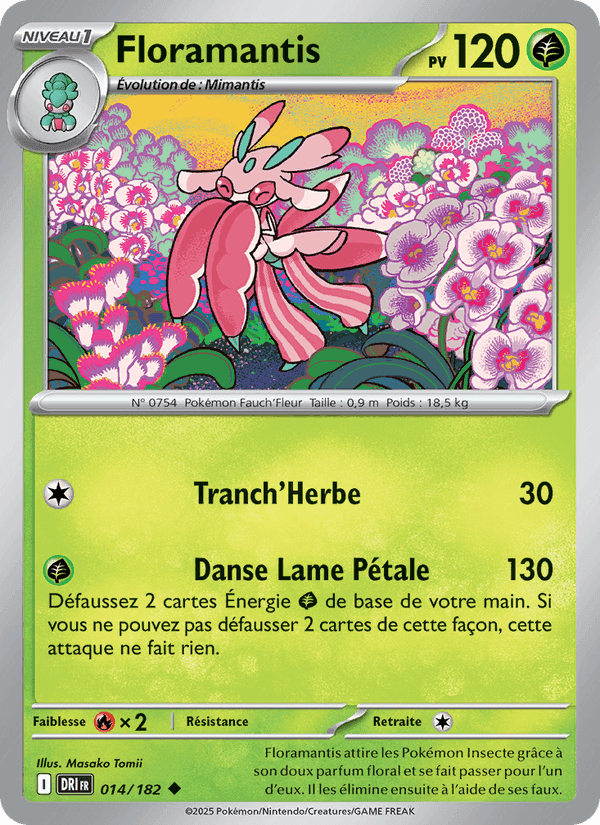 Floramantis, card 014 from Rivalités Destinées