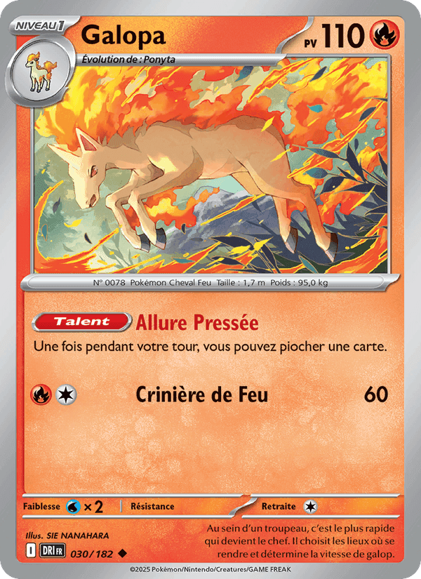 Galopa, carte 030 de Rivalités Destinées