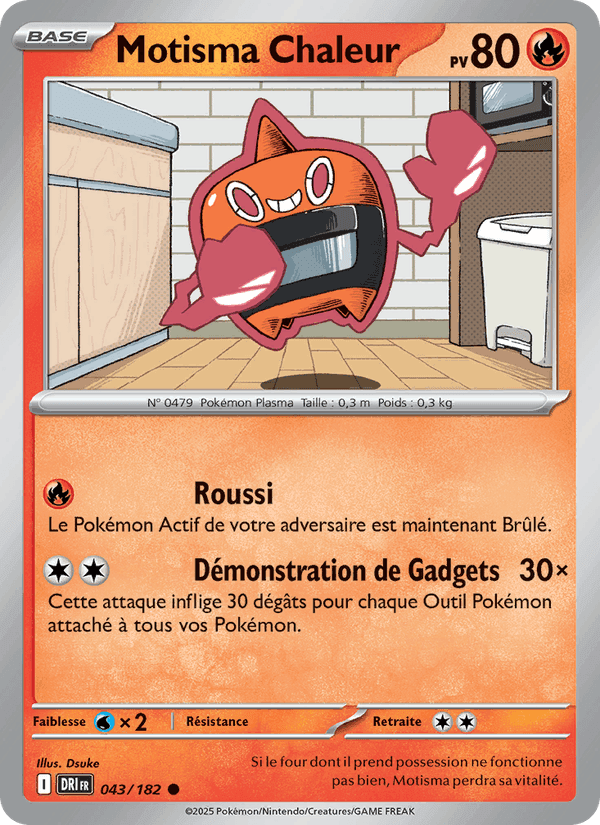 Motisma Chaleur, carte 043 de Rivalités Destinées