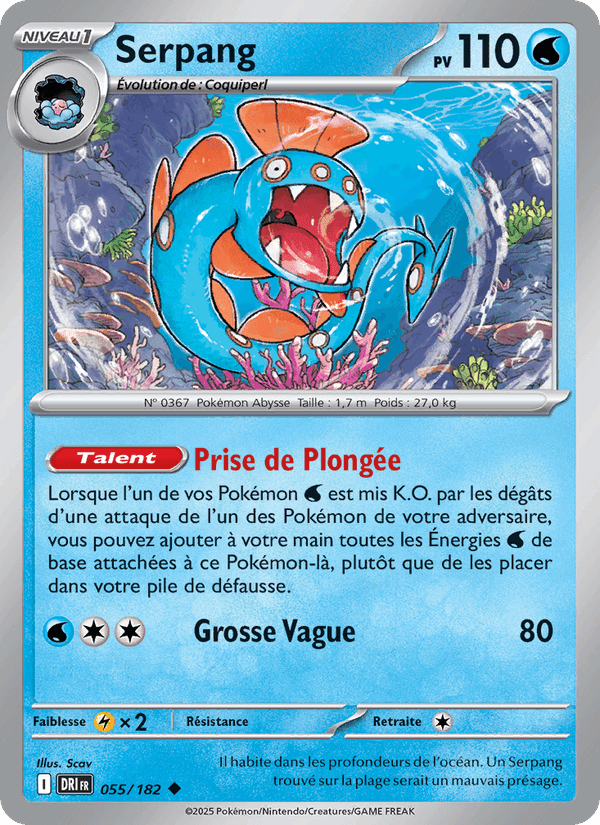 Serpang, carte 055 de Rivalités Destinées