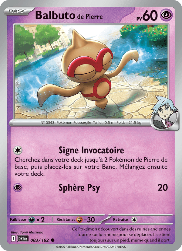 Balbuto de Pierre, carte 083 de Rivalités Destinées