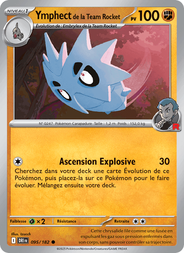 Ymphect de la Team Rocket, carte 095 de Rivalités Destinées