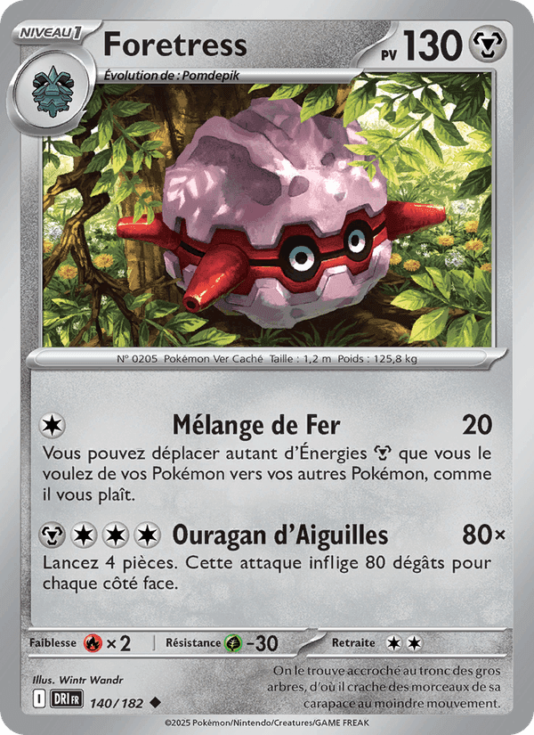 Foretress, carte 140 de Rivalités Destinées