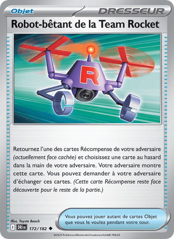 Robot-bêtant de la Team Rocket, carte 172 de Rivalités Destinées