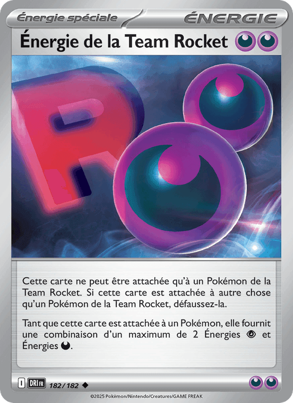 Énergie de la Team Rocket, carta 182 di Rivalités Destinées