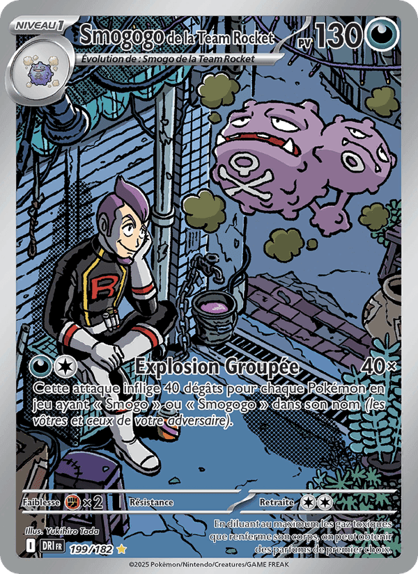 Smogogo de la Team Rocket, carte 199 de Rivalités Destinées