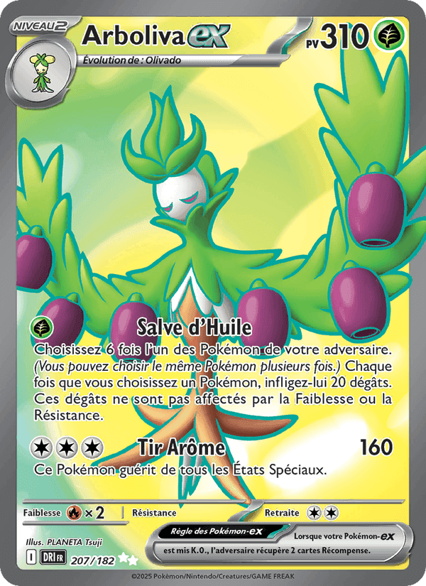 Arboliva-ex, carte 207 de Rivalités Destinées